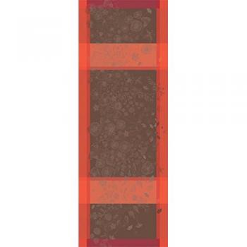 Garnier-thiebaut 30363 poetree camino de mesa antimanchas algodón fucsia 149 x 54 cm)