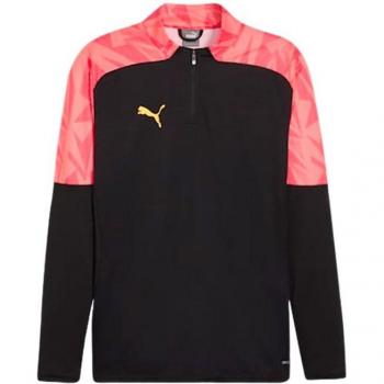 Sudadera Forever Faster negro Puma para hombre, ideal para entrenamiento y deporte