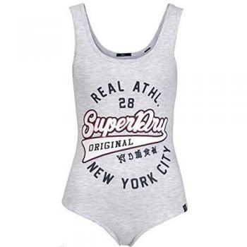Superdry Americana G60011XQ - Body para mujer, color blanco Blanco XL
