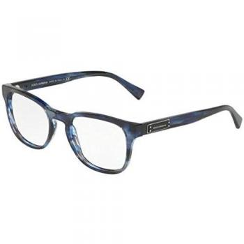 Dolce & Gabbana 0Dg3260, Monturas de Gafas para Hombre, Striped Blue, 52