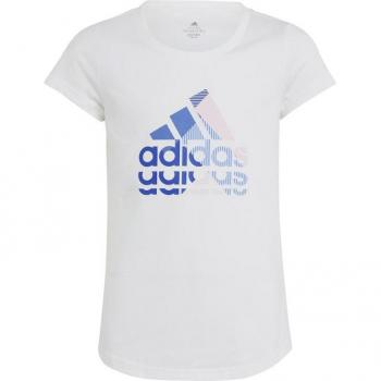 Camiseta Adidas Graphic niña blanco