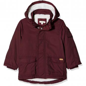 NAME IT Nmmmadoc Parka Jacket, Chaqueta para Bebés, Rojo Port Royale, 98