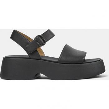Sandalias de plataforma de mujer de piel con hebilla - Modelo Tasha