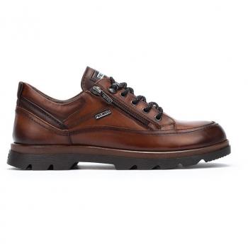 Zapatos de cordones de piel para hombre Pikolinos VIGO M3M con cremallera lateral y plantilla extraíble