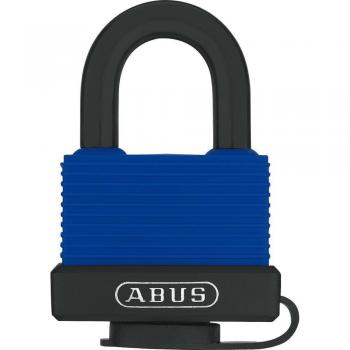 Abus 70IB/50 - Candado Aqua Safe arco inoxidable 50mm, resistente al agua, cuerpo de zinc, arco de acero inoxidable de 50 mm, nivel de seguridad 5/10