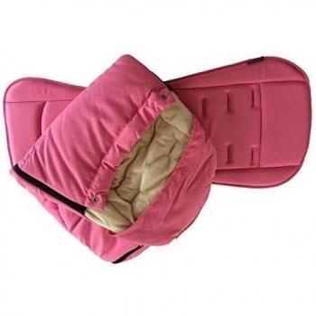 EasyWalker ej ej 10014 10019 junio Paquete SetSaco y el cochecito de depósito, rosa