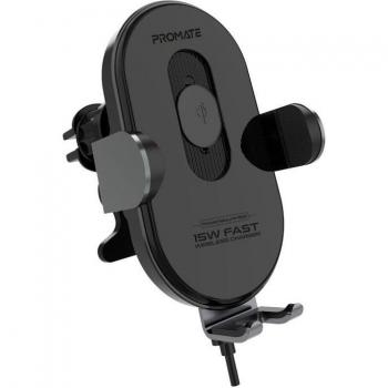 Soporte Cargador Inalámbrico para Coche Qi Promate PowerMount 15W