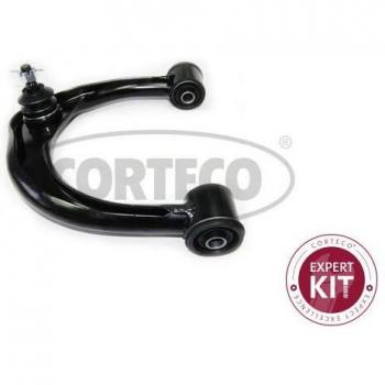 CORTECO control arm 49397608 - Barra oscilante de suspensión de ruedas, fabricada en acero, con un diseño optimizado para mejorar la estabilidad del vehículo, incluye bujes y es compatible con diversas marcas y modelos de automóviles