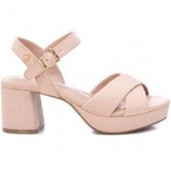Sandalia de mujer Xti 142359 beige con hebilla