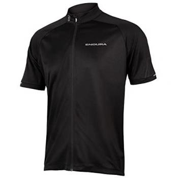 Maillot Endura Xtract II de manga corta para hombre, color negro, talla M