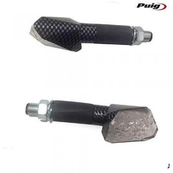 Puig 4919C Juego Intermitentes, Brazo Largo, Color Carbono