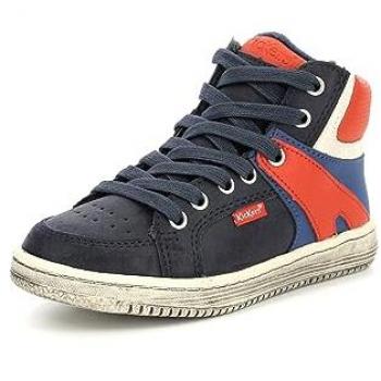 Kickers LOWELL Boys' High-Top Trainers in Marine