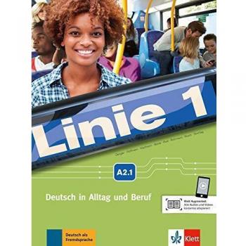 Linie 1 a2.1, libro del alumno y libro de ejercicios + dvd-rom: Kurs- und Ubungsbuch A2.1 mit DVD-Rom