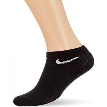 NIKE U Nk Everyday LTWT Ankle 3pr Calcetines, Unisex Adulto, Black/