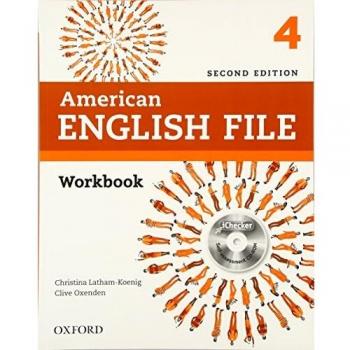 American English File 2nd Edition 4. Workbook without Answer Key Pack: With Ichecker