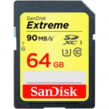 SanDisk SDSDXNE-064G-GZFIN Extreme Tarjeta de memoria SDXC de 64 GB
