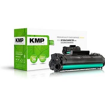 Toner Compatible KMP H-T155 Negro XXL para HP 85A (CE285A) - Rinde 2400 Páginas