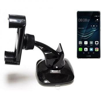 montaje compacto parabrisas / tablero de instrumentos para Huawei P9 Plus, negro | sostenedor soporte tablero de instrumentos - K-S-Trade