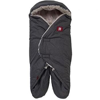 Cobertura polar para bebe con capucha color gris Red Castle 0837156