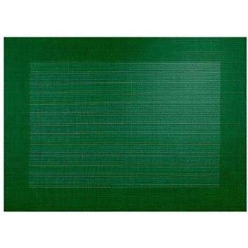 ASA Selection - Mantel Individual de plástico Tejido, Borde Verde Jade