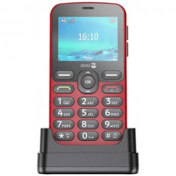 Teléfono Móvil Doro 1880 Rojo 2.4 4G