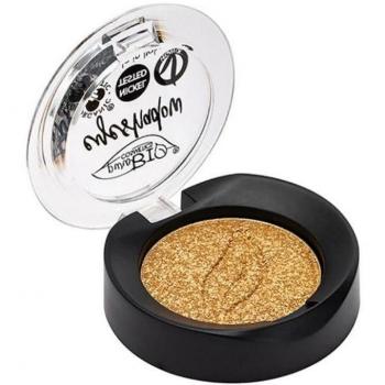 Purobio - Sombra de ojos compacta iridiscente 2.5 g tono 24 Gold