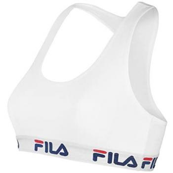 Sujetador Fila Fu6042 Blanco Sin Acolchado para Mujer - Talla XS