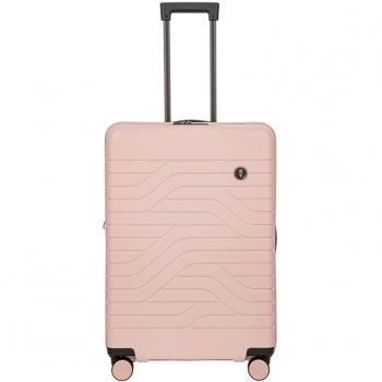 Bric's B Y Ulisse 28 Expandable Spinner Trolley - 71 cm, Pink, 4 Wheels, Expandable Design