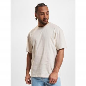 Camiseta Oversize Jack & Jones Bradley con Cuello Redondo, Color Beige, Talla L