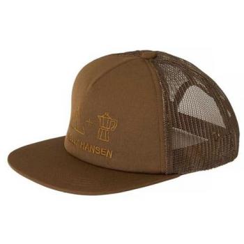 Gorra Helly Hansen Hh Flatbrim Trucker Cap marrón lince One Size