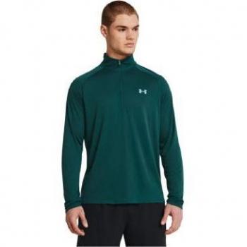 Under Armour Camiseta Tech 1/3 Zip de Manga Larga