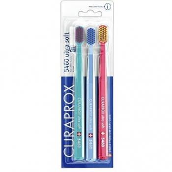 CURAPROX Cepillo Dental Ultra Soft 5460 - Pack de 3 unidades