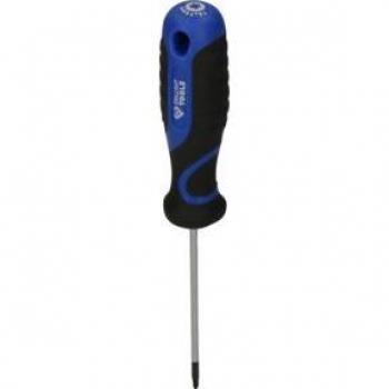 Destornillador TORX T9 Brilliant Tools BT034904 con mango ergonómico, punta magnética, fabricado en acero de alta calidad y diseño antideslizante