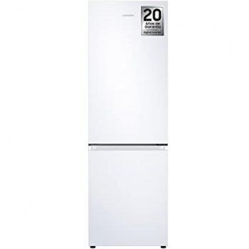 SAMSUNG - RB34T600DWW Frigorífico Combi 344L, Blanco, Tecnología SpaceMa, All-Around Cooling, No Frost y Tecnología Digital Inverter [Clase de eficiencia energética D]