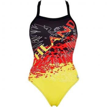 Miws Alemania - Bañador de natación Para Mujer, Multicolor