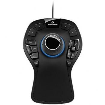 3Dconnexion SpaceMouse Pro 3DX-700040 Professional 3D Mouse, Negro