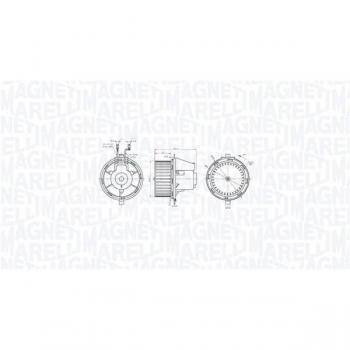 Ventilador habitáculo MAGNETI MARELLI 069412770010