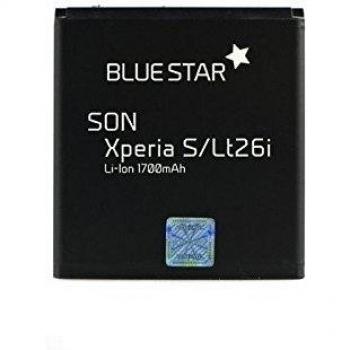 Blue Star Premium - Batería de Li-Ion Litio 1700 mAh de Capacidad Carga Rapida 2.0 Compatible con el Sony Xperia S lt26i / Xperia V
