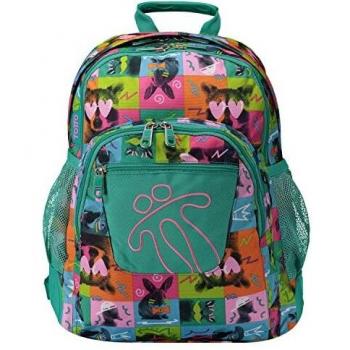 Mochila Escolar Totto Crayoles Verde