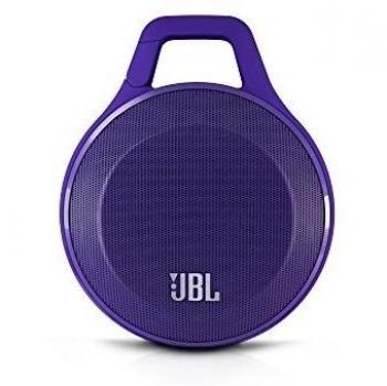 JBL Clip - Altavoces portátiles con Bluetooth de 3,2 W, morado