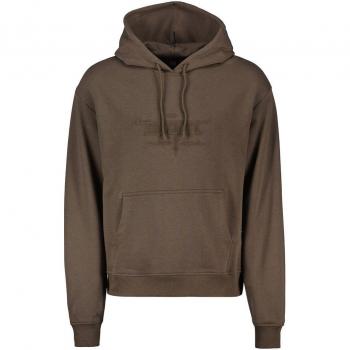 Dolly Noire Men's Gray XL Lightweight Graphic Hoodie Long Sleeve