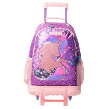 Mochila Ruedas TOTTO Unispace L - Características: diseño ergonómico, ruedas resistentes, compartimentos amplios, material impermeable, correas ajustables y acolchadas
