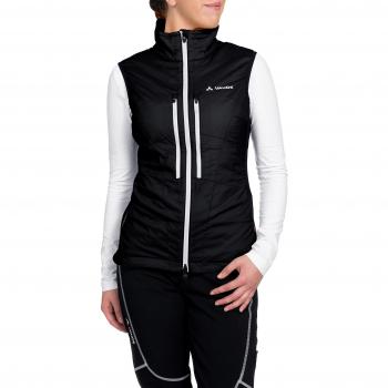 VAUDE Bormio chaleco para mujer, otoño/invierno, mujer, color Negro - negro, tamaño 40 [DE 38]