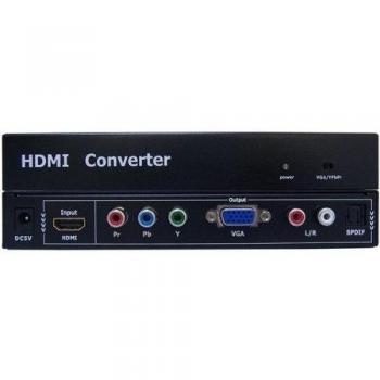 Conversor HDMI a VGA o YPbPr