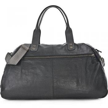 Rehard - Bolso de asas de Piel Lisa para mujer negro negro
