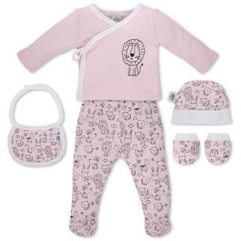 SET NACIMIENTO 0-6 MESES MODELO ANIMALES ROSA DE INTERBABY