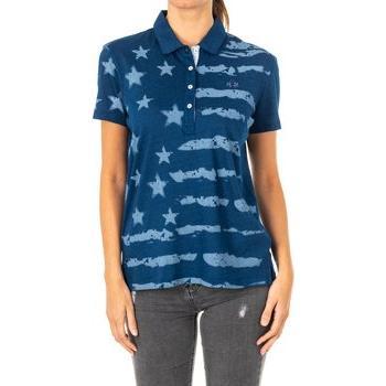 La Martina - Polo manga corta cuello de solapa LWP305 mujer