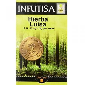 INFUTISA Hierba Luisa Infusion 25bolsitas, Negro, Estándar