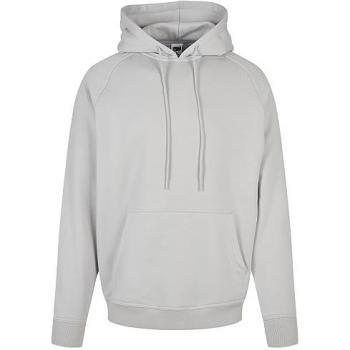 Urban Classics Light Asphalt Men's Hoodie - Grey - S - 80% Cotton, 20% Polyester