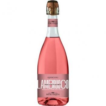 Medici ermete vino espumoso rosado dulce lambrusco reggiano quercioli medici emilia
